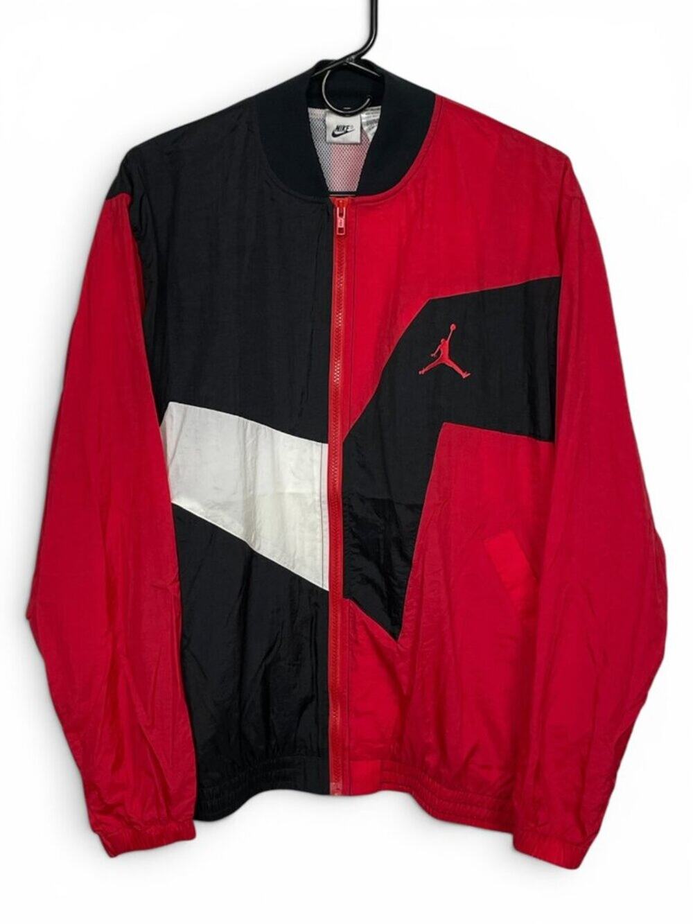 Excellent Vintage 90's Nike Air Jordan Windbreaker Jacket Youth XL Mens Small